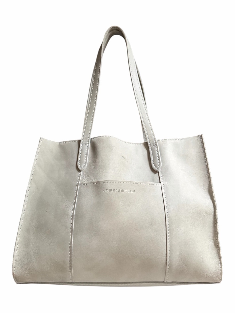 PORTLAND LEATHER Lola Crossbody East West Beluga